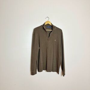 CLEARANCE! Men’s Brown Polo Ralph Lauren Sweater Size XL VGUC